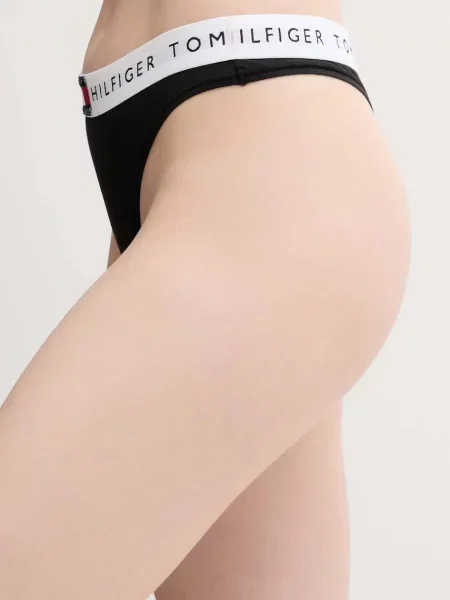Tommy Hilfiger tangá dámske čierna