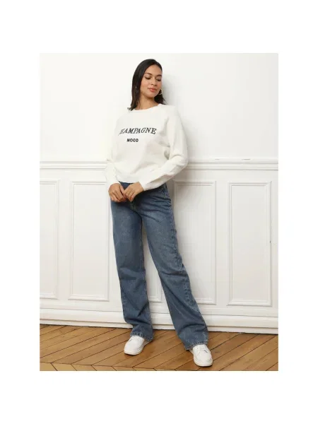 Pulover La Modeuse bej