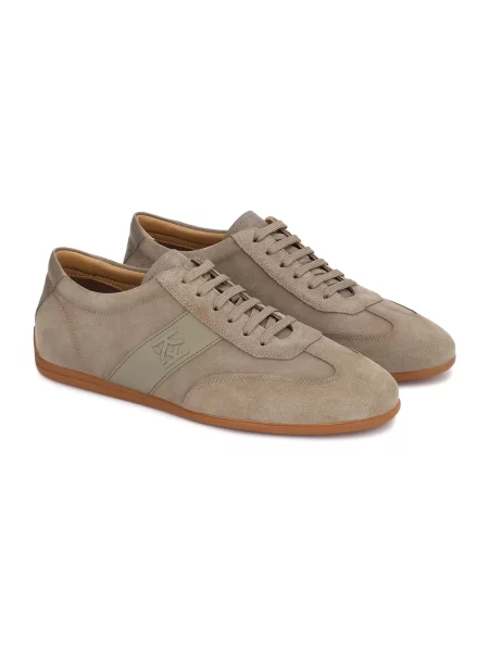 Sneakersy Kazar zamszowe beżowe