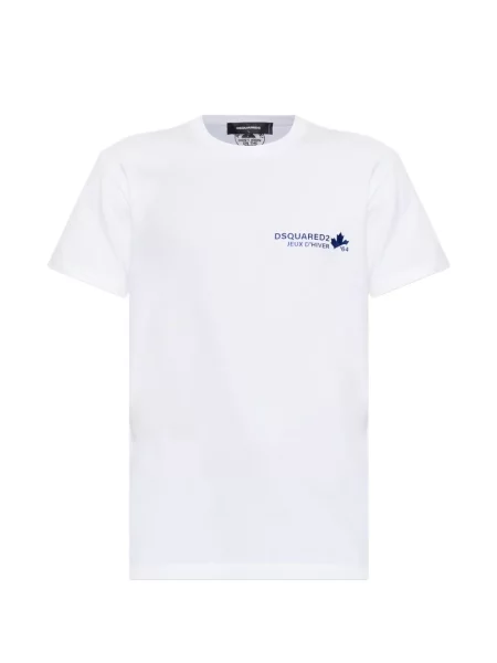 Tricou Dsquared2 cu imagine alb