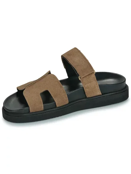 Pantofi Pavement din piele de căprioară bej