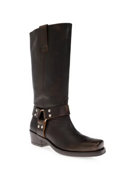 Botine Posa din piele maro