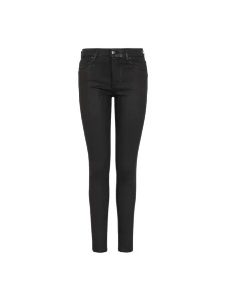 Skinny jeansy skinny Armani Exchange czarne