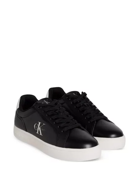 Sneakerși Calvin Klein cu autograf negru