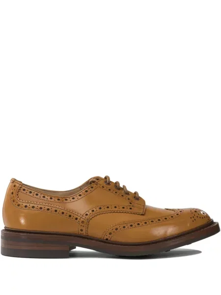 Pantofi derby Tricker's maro