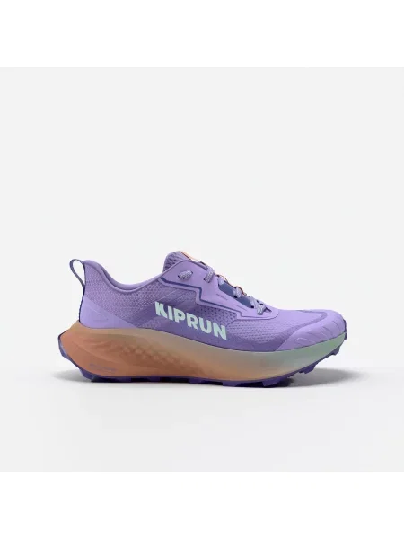 Buty do biegania w terenie dla dzieci Kiprun Grip zielone
