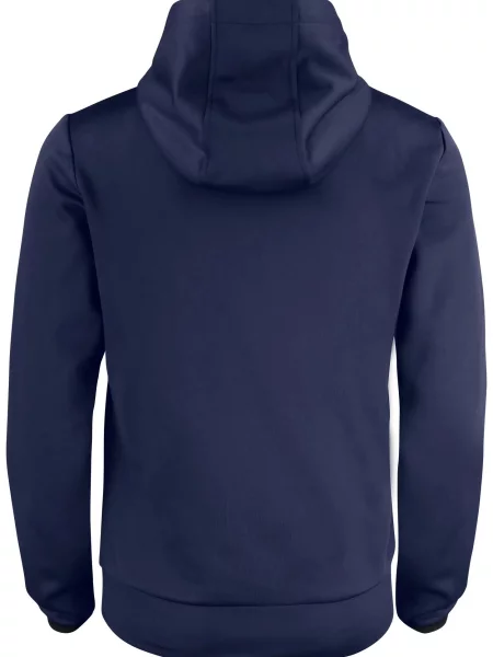 Clique Oakdale bluza z kapturem dark navy niebieska