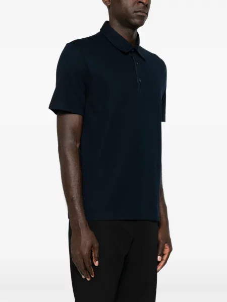 Scurt tricou polo Brioni albastru