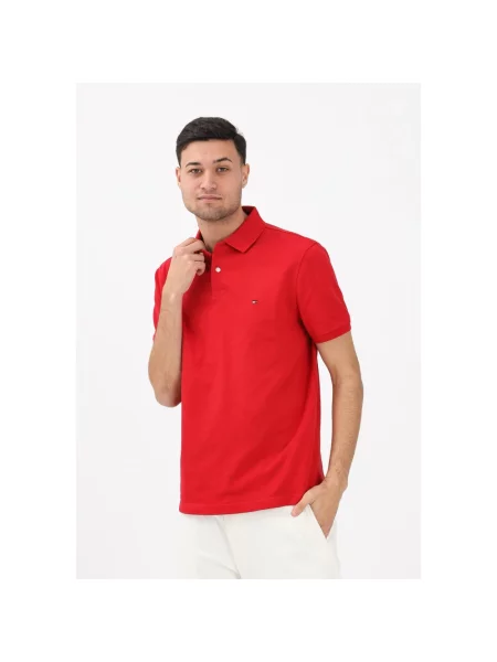 Tommy Hilfiger Polo czerwony