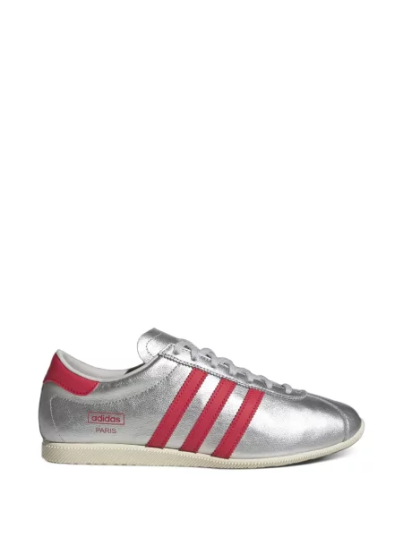Sală de gimnastică lung sutien Adidas din piele negru