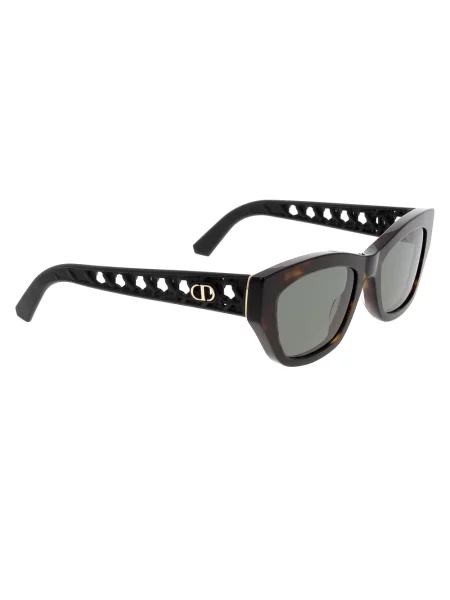 Okulary przeciwsłoneczne Dior brązowe