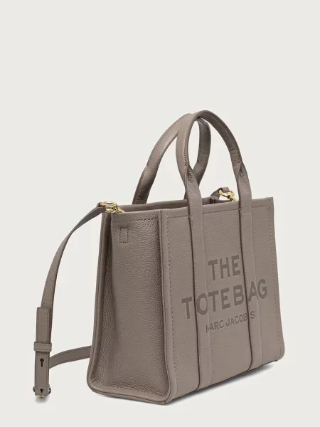Geantă shopper Marc Jacobs din piele bej
