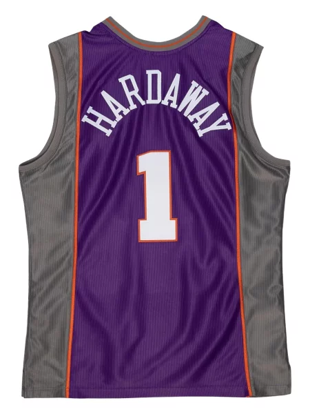 Cămașă Mitchell & Ness din jerseu violet