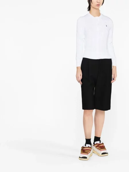 Megztas kardiganas Polo Ralph Lauren balta