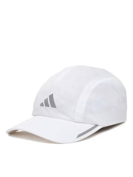 Adidas Czapka z daszkiem Running Mesh 4 Panel Climacool biały