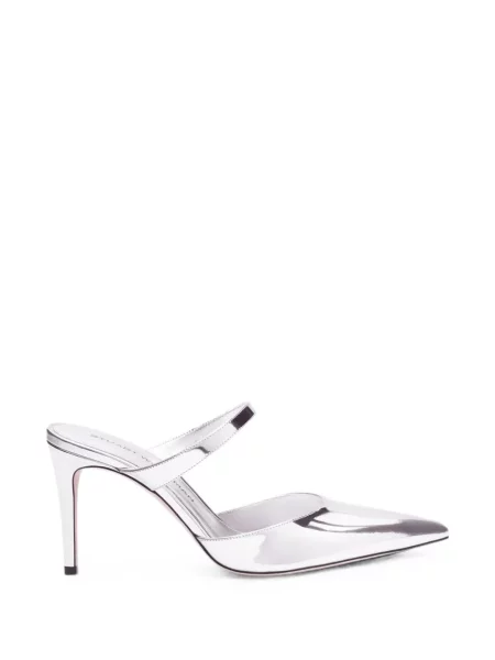 Papuci tip mules Stuart Weitzman gri