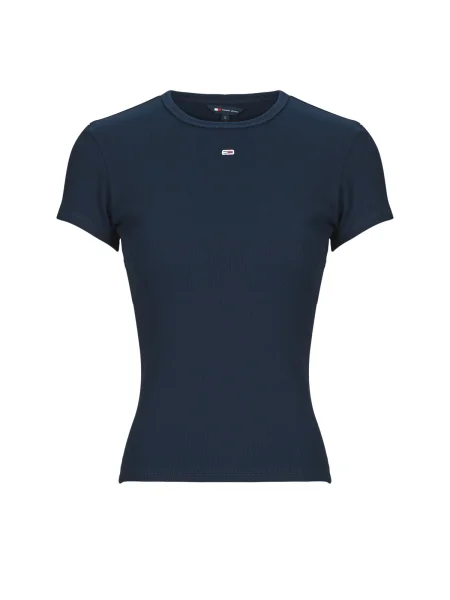 Tričko Tommy Jeans modrá
