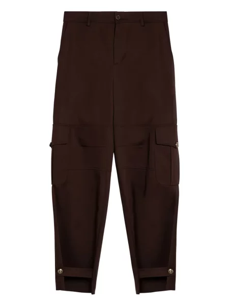 Pantaloni cargo Moschino galben