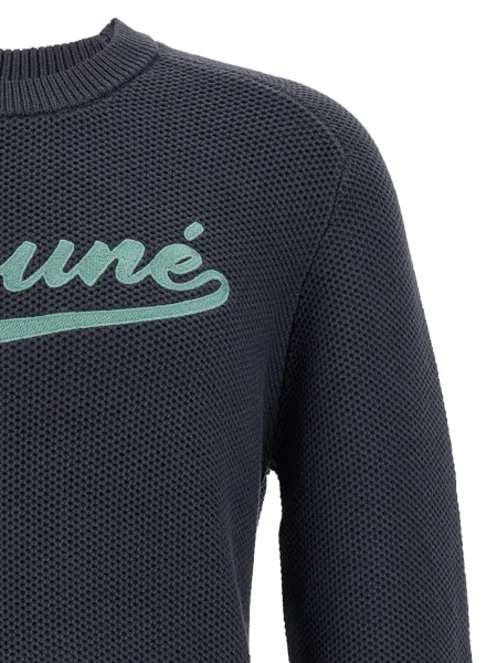 Pulover Maison Kitsune gri