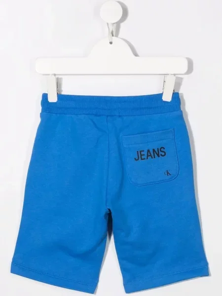 Szorty dziecięce Calvin Klein niebieskie