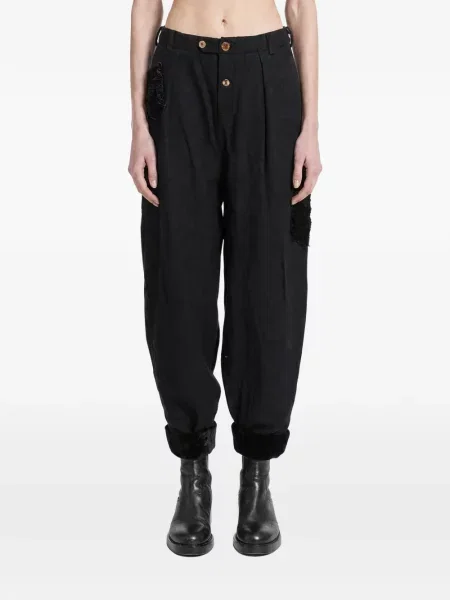 Pantaloni Aleksandr Manamïs conici negru