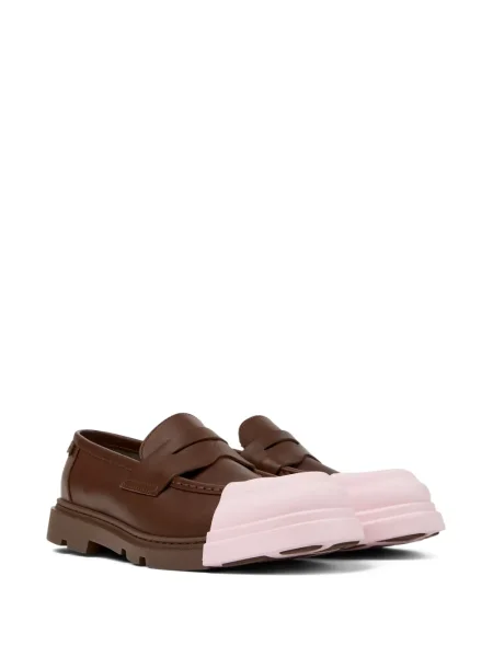 Pantofi loafer Camper din piele maro