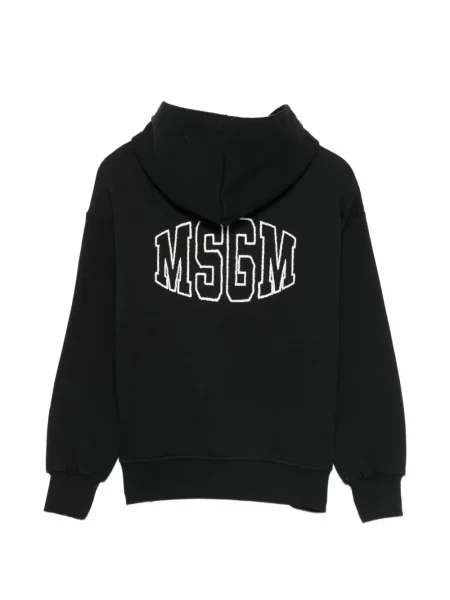 Bluza z kapturem dziecięca Msgm czarna