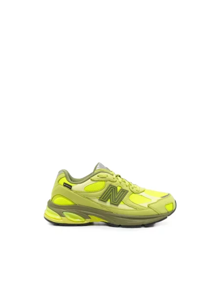 Sneakersy New Balance zamszowe żółte
