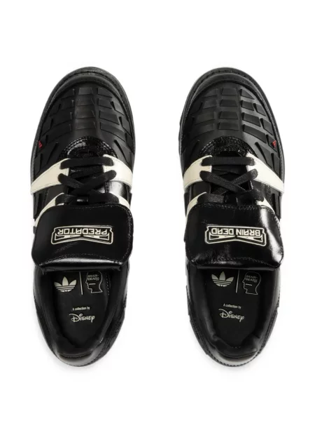 Sneakerși Adidas Predator cu imagine plasă negru