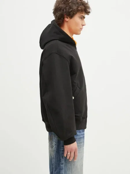 Oboustranná bunda Kenzo přechodná oversize černá