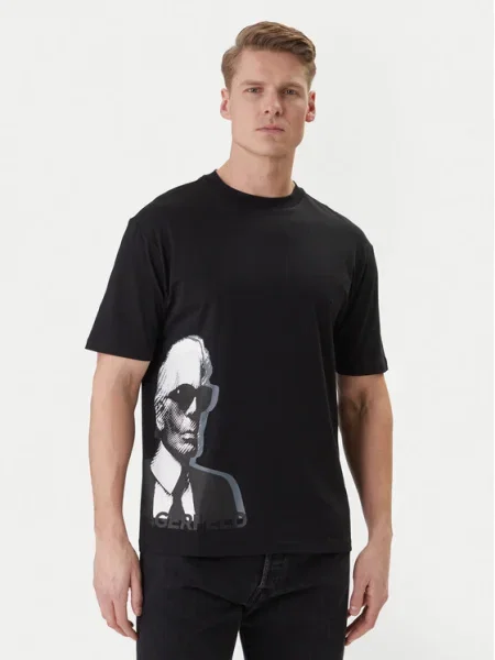 KARL LAGERFELD Tricou negru
