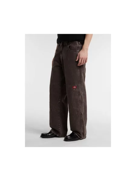 Blugi drepți Dickies maro