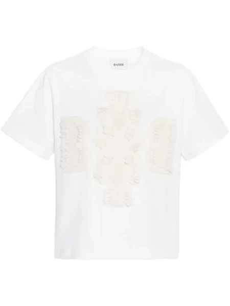 Haftowana koszulka Barrie biała