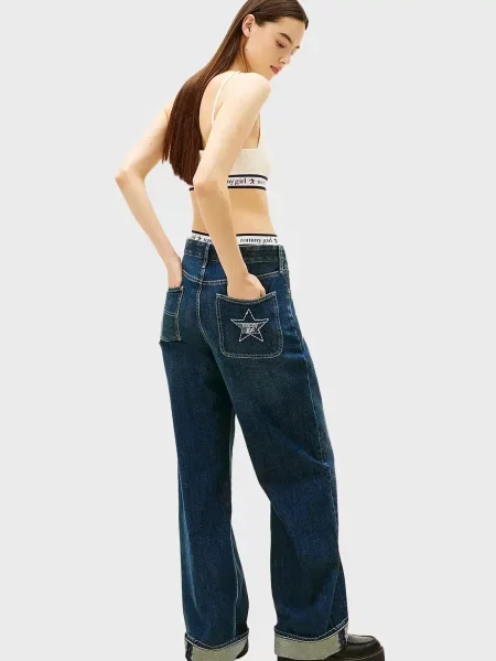 Шерстяной топ Tommy Jeans белый