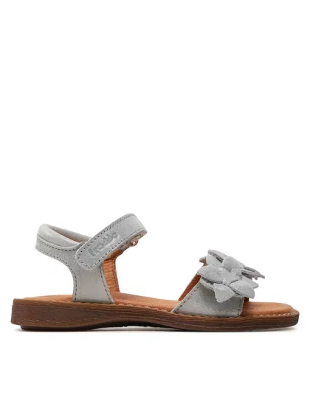 Froddo Sandali Lore Flowers M srebrna