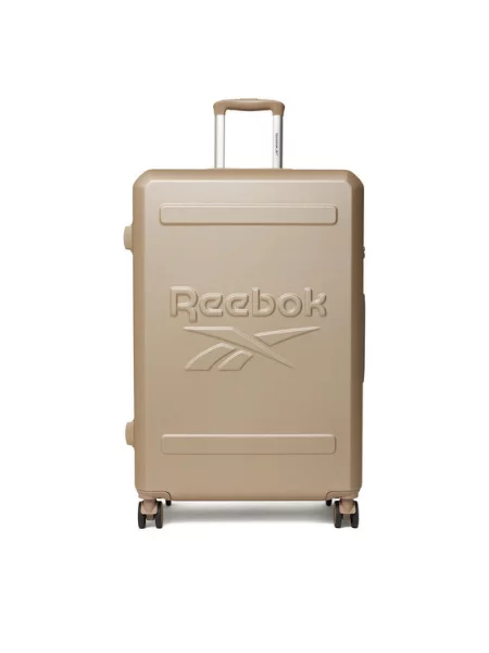 Velký kufr Reebok béžový