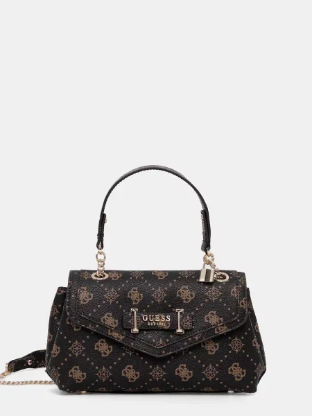 Чанта за през рамо Guess кафяво