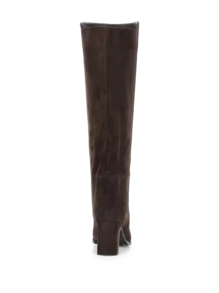Cizme Jimmy Choo din piele de căprioară maro