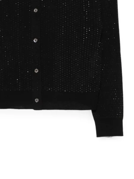 Stras cardigan P.a.r.o.s.h. negru