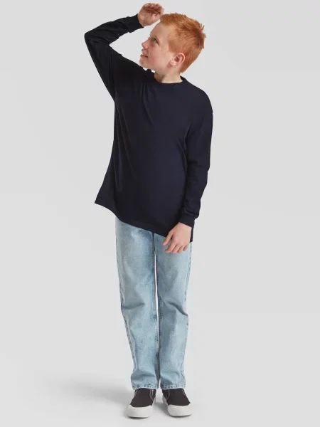 Tricou copii Fruit Of The Loom gri