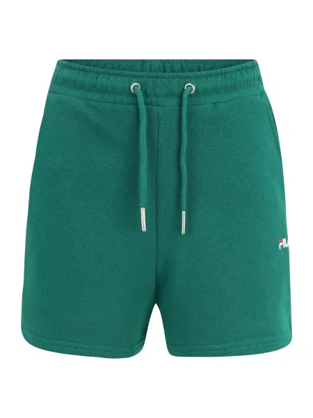 FILA Pantaloni sport verde / roșu alb