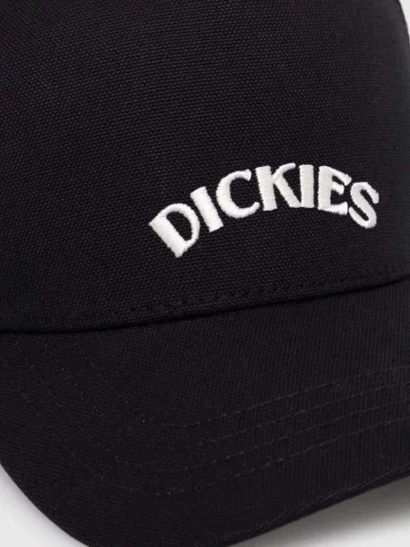 Czapka z daszkiem Dickies z logo czarna