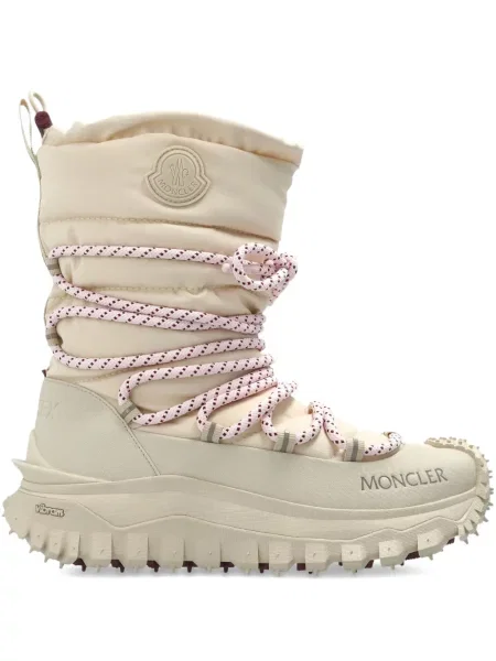 Боти Moncler с връзки с дантела