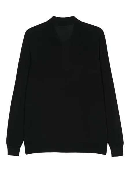Polo Kiton wełniane czarne