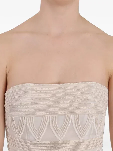 Rochie mini John Richmond plasă cu mărgele