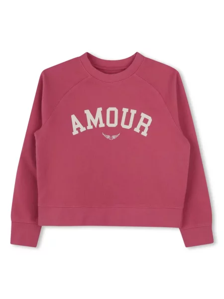 Bluza dziecięca Zadig & Voltaire różowa