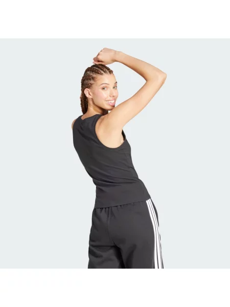 Koszulka Essentials Linear Slim Cotton Tank biała