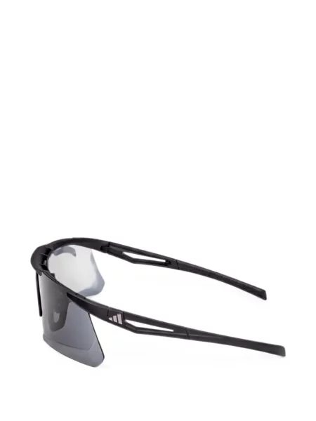 Ochelari de soare Adidas cu imprimeu geometric alb