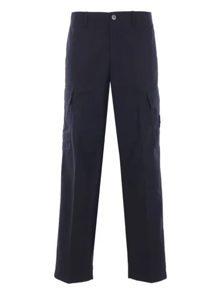 Pantaloni cargo Stone Island cu strasuri albastru
