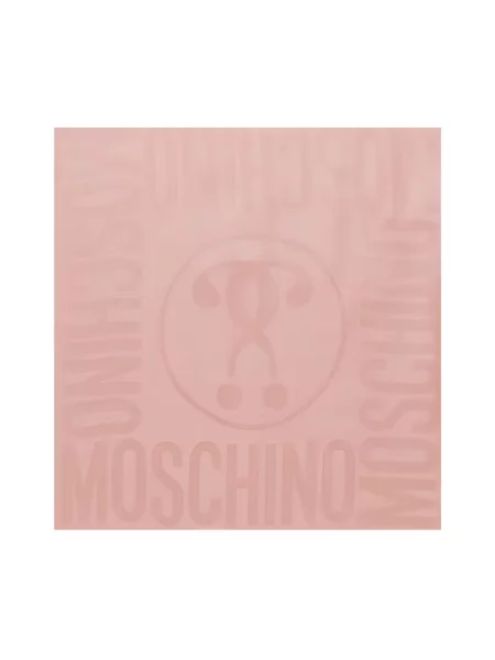 Szal Moschino różowa